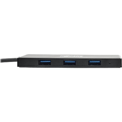 Tripp Lite 4-Port Ultra-Slim Portable USB 3.x (5Gbps) Hub (U360004SLIM)