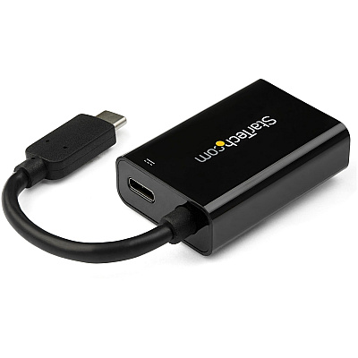 StarTech Usb C To Vga Adapter With Power Delivery (CDP2VGAUCP)
