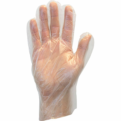Safety Zone Clear Powder Free Polyethylene Gloves (SZNGDPESM)