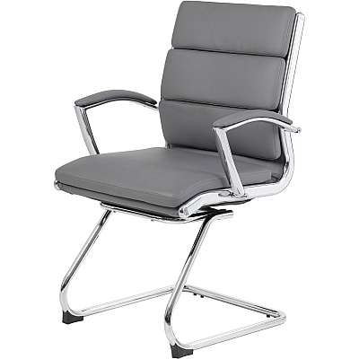 BOSS B9479 CaressoftPlus Guest Executive Chair (B9479GY)