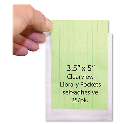 Ashley Library Pockets (ASH10408)