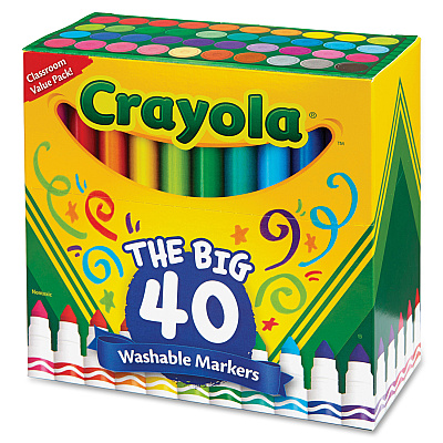 Crayola Ultra-Clean Washable Markers (CYO587858)