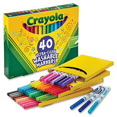 Crayola Ultra-Clean Washable Markers (CYO587861)