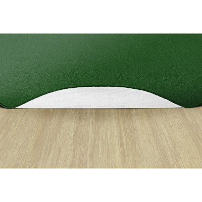 Flagship Carpets Classic Solid Color 6' Round Rug (AS27CL)