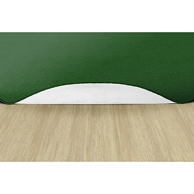 Flagship Carpets Classic Solid Color 12' Oval Rug (AS45CL)