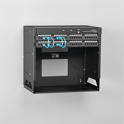 StarTech Server Rack W/ Shelf Wallmount 8u (WALLSHELF8U)