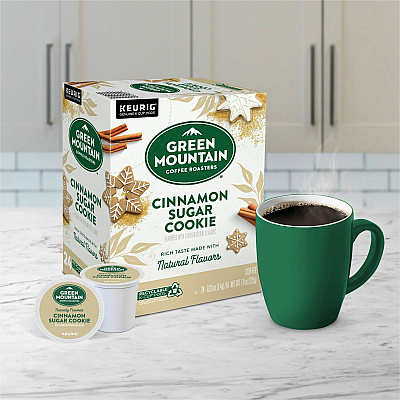 Green Mountain Coffee Roasters K-Cup Cinnamon Sugar Cookie Coffee (GMT79742)