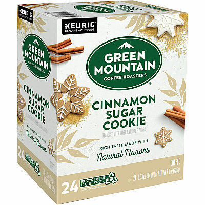 Green Mountain Coffee Roasters K-Cup Cinnamon Sugar Cookie Coffee (GMT79742)