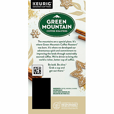 Green Mountain Coffee Roasters K-Cup Cinnamon Sugar Cookie Coffee (GMT79742)