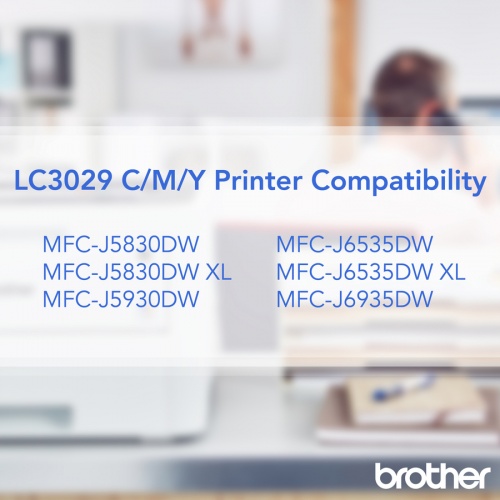 Brother LC30293PK Original Ink Cartridge - Cyan, Magenta, Yellow
