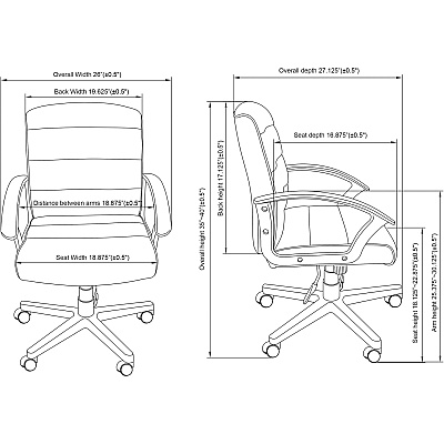 Lorell SOHO Upholstered Task Chair (LLR83306)