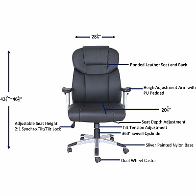 Lorell Executive High-back Chair (LLR83308)
