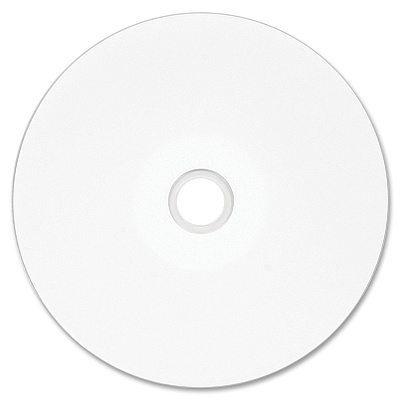 Verbatim DVD+R 4.7GB 16X DataLifePlus White Inkjet Printable, Hub Printable - 50pk Spindle (94917)