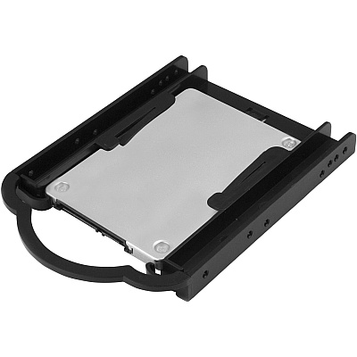 StarTech 2.5-in. Ssd/hdd Mounting Bracket For 3.5-in. Drive Bay - Tool-less Drive And Bay Installation - 2.5" Ssd/hdd Mounting Bracket For Desktop Pc Or Server (BRACKET125PT)