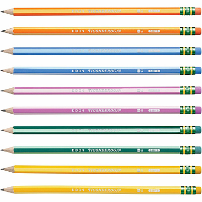 Ticonderoga Pre-Sharpened No. 2 Pencils (DIX13910)