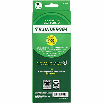Ticonderoga Pre-Sharpened No. 2 Pencils (DIX13910)