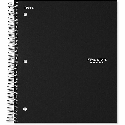 Five Star College Ruled 3 - subject Notebook - Letter (MEA72069)
