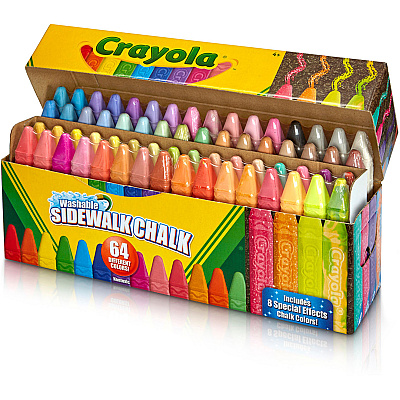 Crayola Washable Sidewalk Chalk (CYO512064)