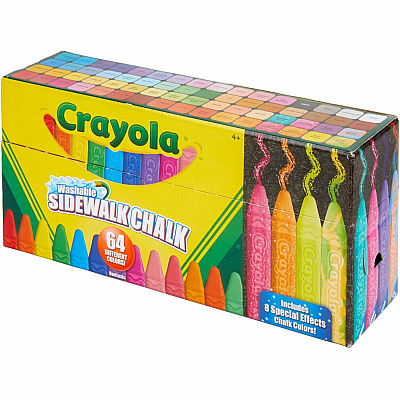 Crayola Washable Sidewalk Chalk (CYO512064)