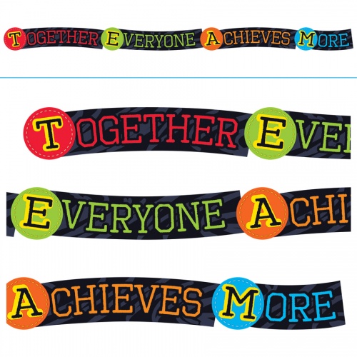 TREND TEAM Together Everyone Achieves More Banner (A25220)