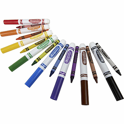 Crayola 8-Color Crayons/Markers Combo Classpack (CYO523349)