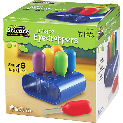 Learning Resources Jumbo Eyedroppers Set (LRNLER2779)