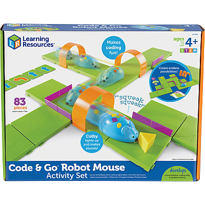 Learning Resources Code/Go Robot Mouse Activity Set (LRNLER2831)