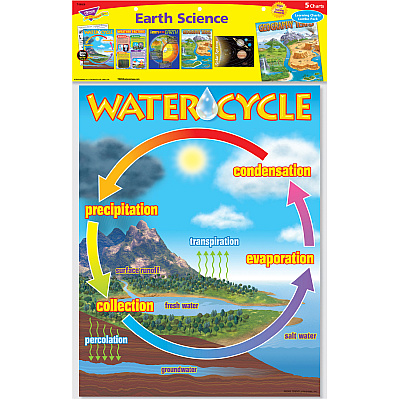 TREND Earth Science Learning Charts Combo Pack (TEP38929)