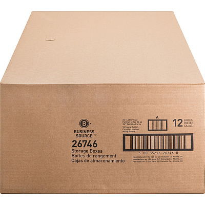 Business Source Medium Duty Letter Size Storage Box (BSN26746)