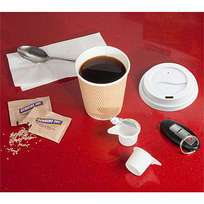 Genuine Joe Raised Siphole Hot Cup Lids (GJO19052CT)