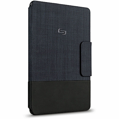 Solo Velocity Carrying Case Apple iPad Air, iPad Air 2 Tablet - Navy (USLIPD20265)