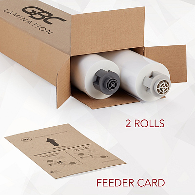 GBC EZ Load Gray End Cap Laminating Roll Film (GBC3000004EZ)
