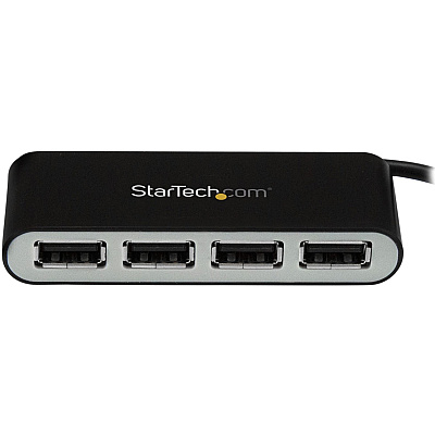 StarTech Hub Usb 2.0 4 Port - Portable With Cable (ST4200MINI2)