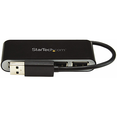 StarTech Hub Usb 2.0 4 Port - Portable With Cable (ST4200MINI2)