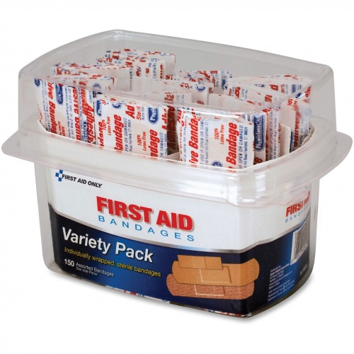 First Aid Only Assorted Bandage Box Kit (90095)