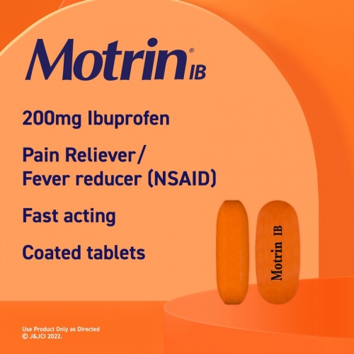 Motrin IB Ibuprofen Tablets (48152)