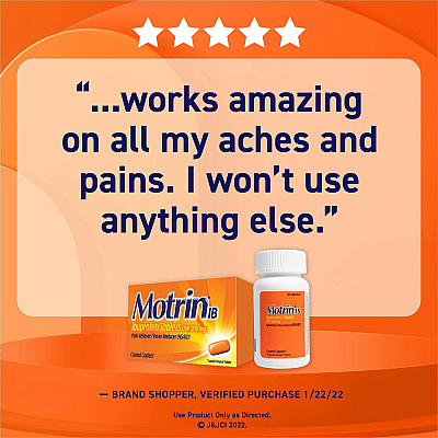 Motrin IB Ibuprofen Tablets (MCL48152)