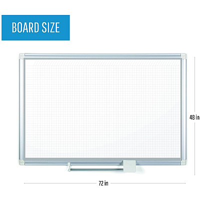 MasterVision Dry-erase Magnetic Planning Board (BVCGA27109830A)
