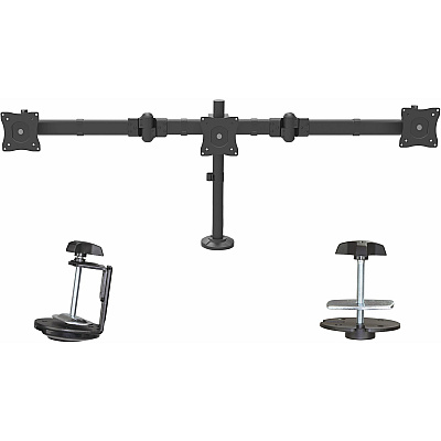 StarTech Desk Mount Triple Monitor Arm Vesa 27in (ARMTRIO)