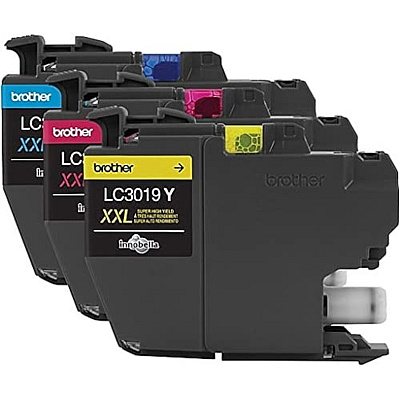 Brother LC30193PK Original Inkjet Ink Cartridge - Cyan, Magenta, Yellow - 3 / Pack