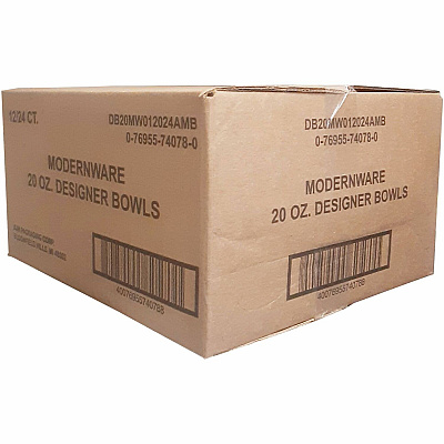 ModernWare Designer 20 oz Paper Bowls (AJMDB20MW012)
