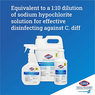 Clorox Healthcare Bleach Germicidal Cleaner Refill (CLO68978)