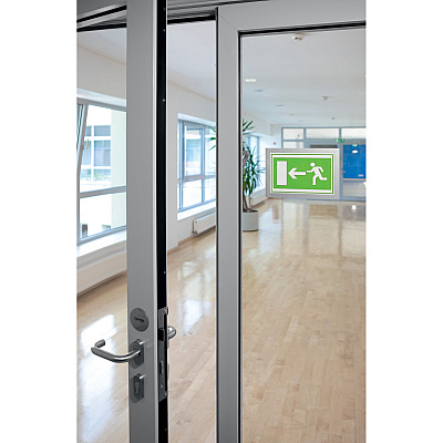 Durable DURAFRAME Self-Adhesive Magnetic Half-Letter Sign Holder (DBL491323)