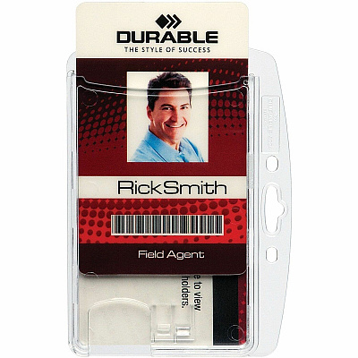 Durable 8013/8224 Replacement ID Card Holder (892419)
