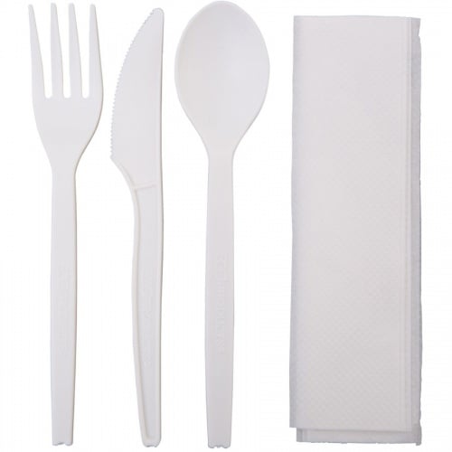 Eco-Products 7" PSM Cutlery Kit - Wrapped Sets (EPS005)