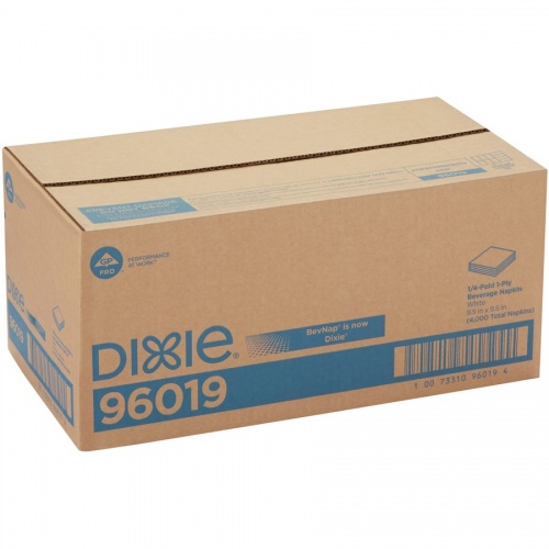 Dixie 1/4-Fold Beverage Napkin (96019)
