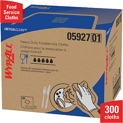 Wypall Critical Clean High Capacity Heavy Duty Foodservice Cloths (KCC05927)