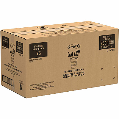 Solo Galaxy 5 oz Plastic Cold Cups