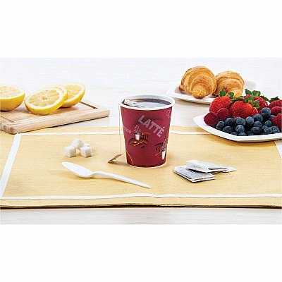 Solo 16 oz Bistro Design Disposable Paper Cups (SCC316SI0041CT)