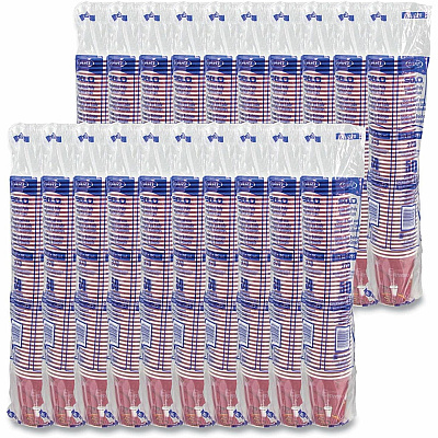 Solo 10 oz Bistro Design Disposable Paper Cups (SCC370SI0041)